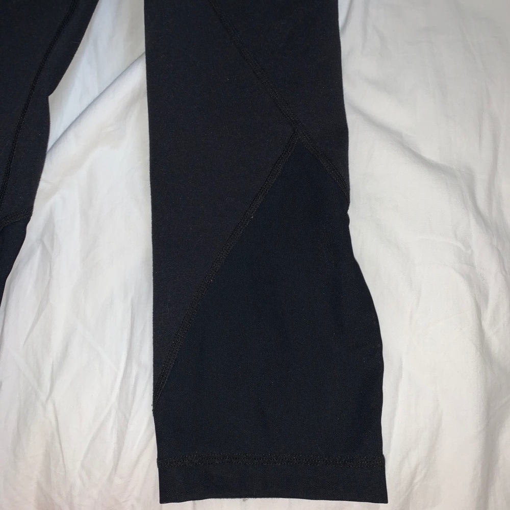 Zella Black Cropped Leggings Small - Picture 5 of 5